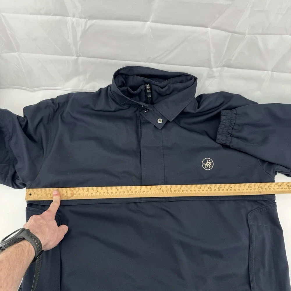 Sunderland of Scotland Weatherbeater Rain Jacket Navy Blue Large Scotland Golf